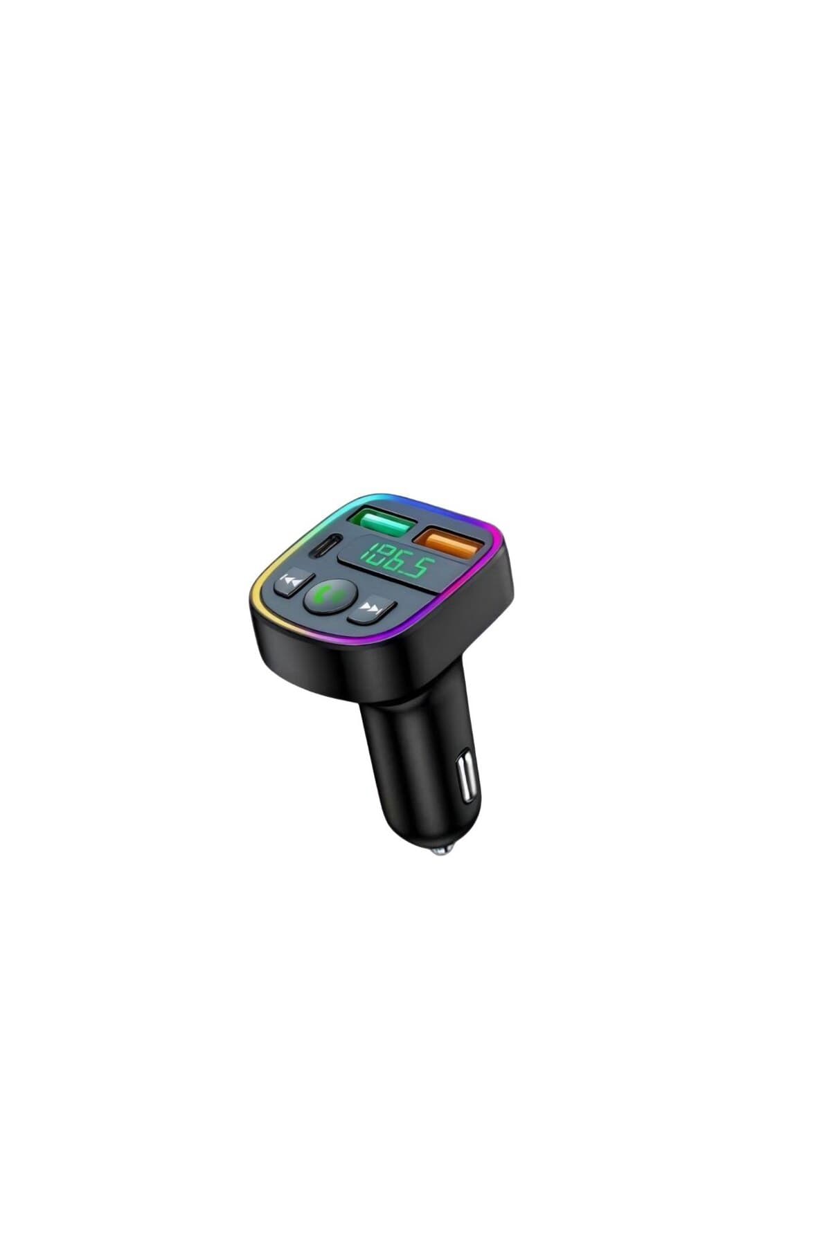 Araç İçi Bluetooth FM Transmitter & Çift USB Hızlı Şarj Cihazı