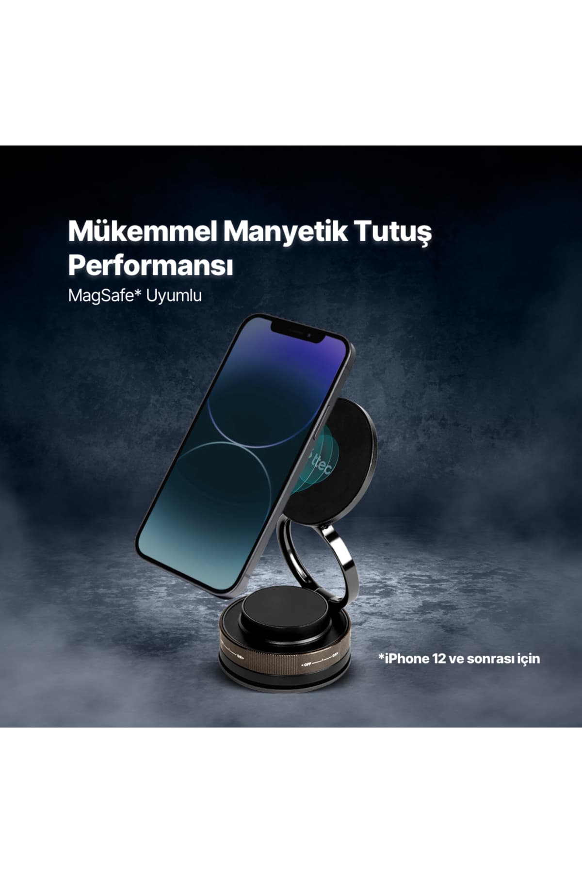 EasyDash M MagSafe Uyumlu Araç İçi Telefon Tutucu 2TT43