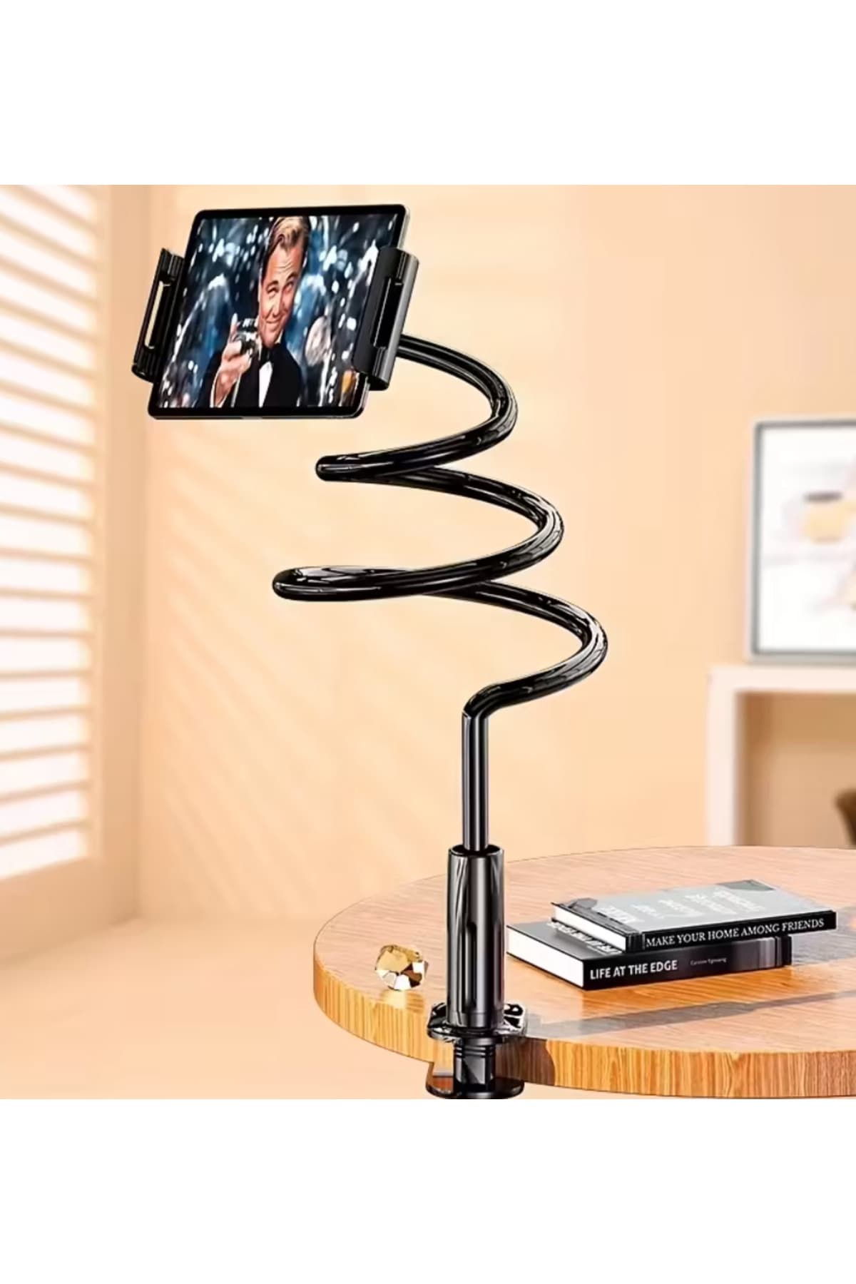 ARAÇ YATAK MASA TELEFON TUTUCU STAND OYNAR BAŞLIKLI AKROBAT GÖVDELİ SPİRAL
