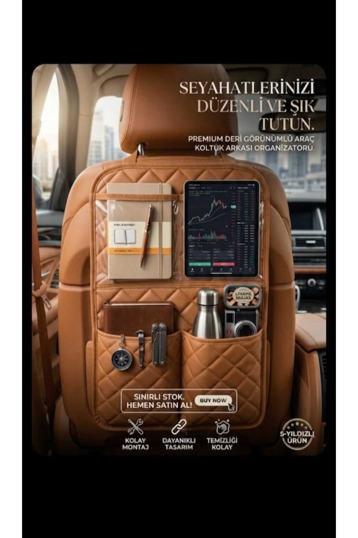 Araç İçi Organizer Tablet Tutucu Oto Koltuk Arkası Düzenleyici Çok Cepli Araba İçi Telefon Tablet Askılığı araba koltuk arkası düzenleyici araba içi düzenleyici cepli organizer taba