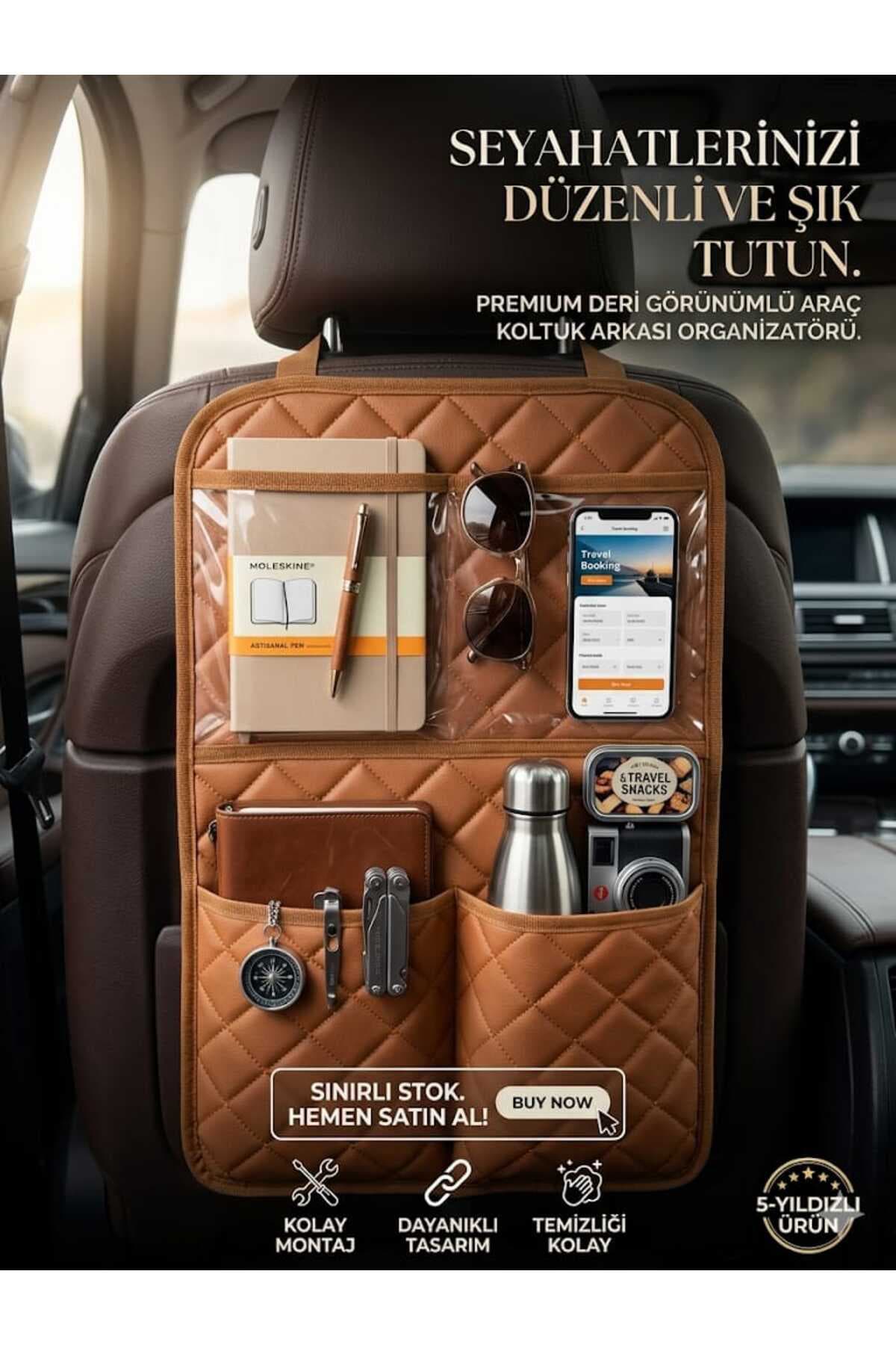 Araç İçi Organizer Tablet Tutucu Oto Koltuk Arkası Düzenleyici Çok Cepli Araba İçi Telefon Tablet Askılığı araba koltuk arkası düzenleyici araba içi düzenleyici cepli organizer taba