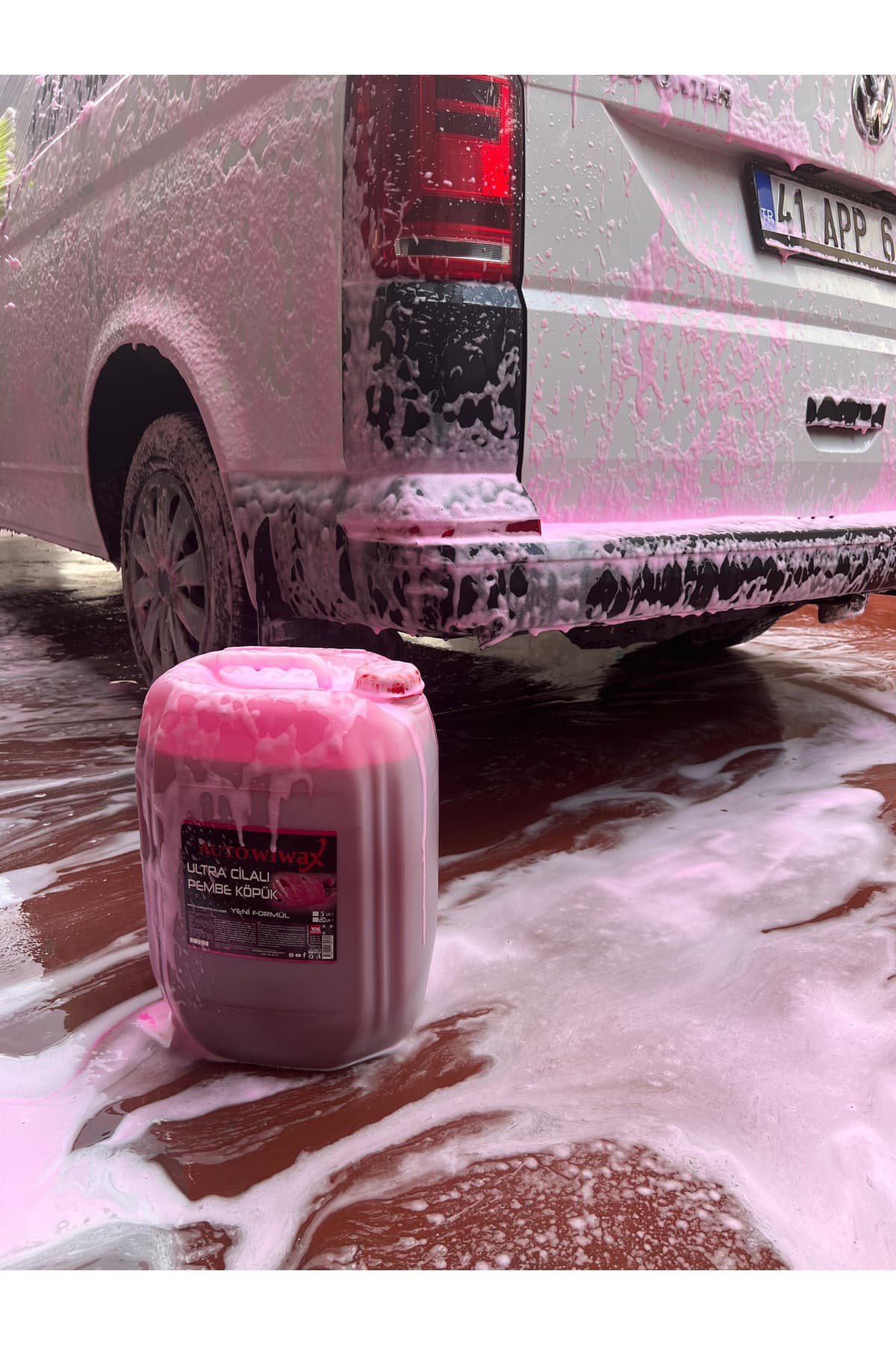 20lt Ultra Cilalı Pembe Köpük(oto şampuanı)