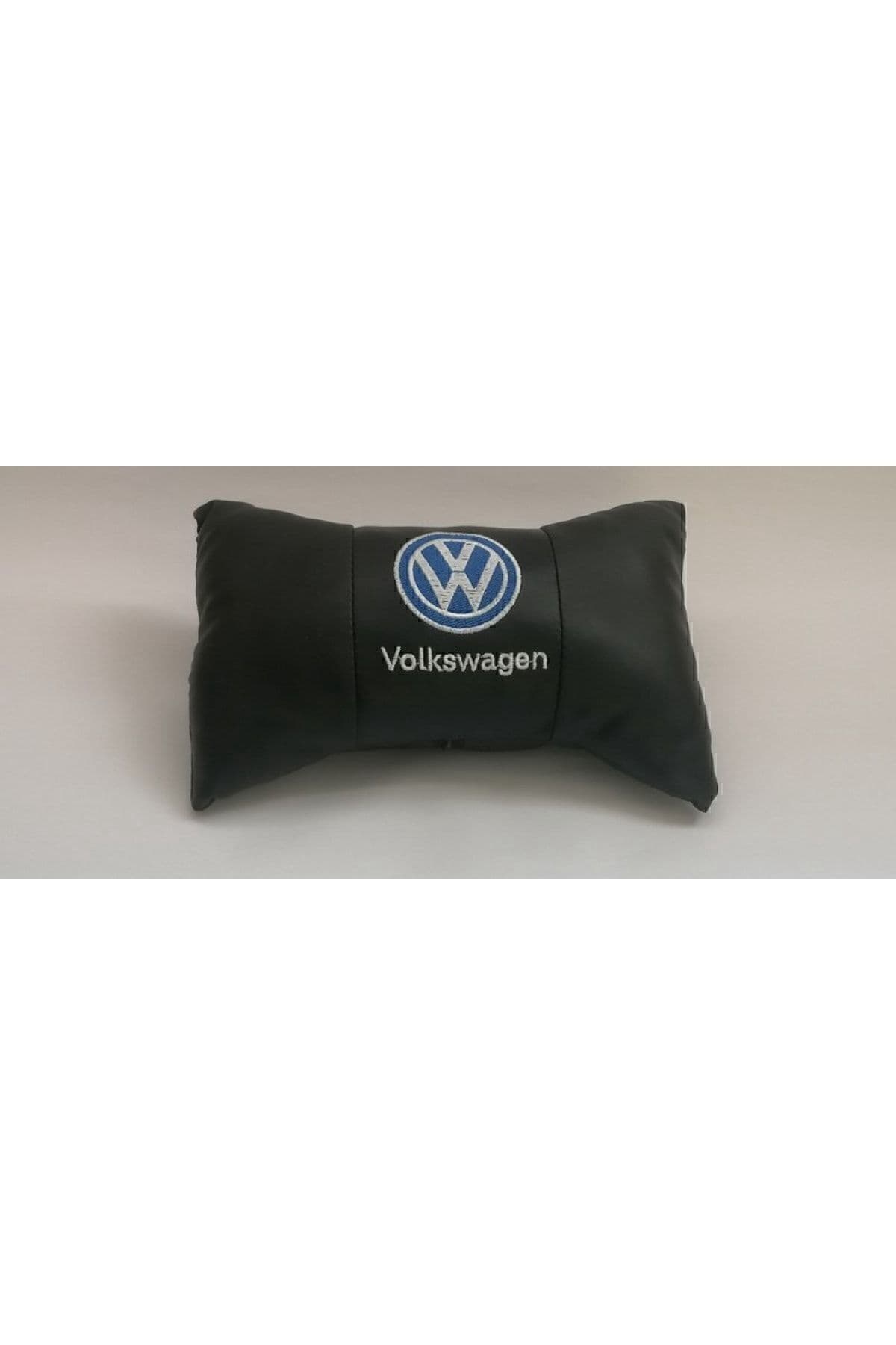Volkswagen Logo Jetta Pasat Model Oto Araba Ofis Bel Destek Koltuk Boyun Yastığı Vinil Deri Nakış Iş