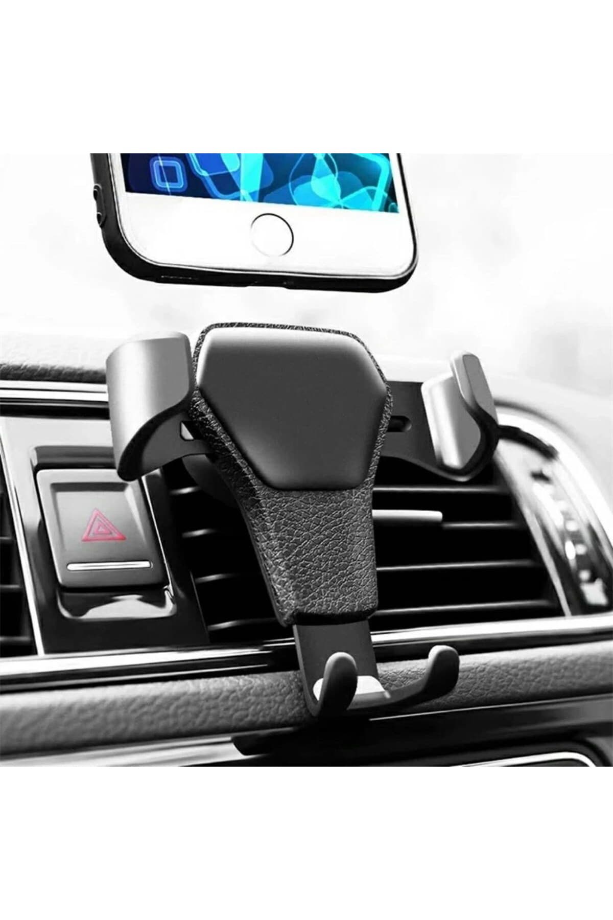 V Tipi Havalandırma Izgaraya Takılan Araba Telefon Tutucu Tutacağı