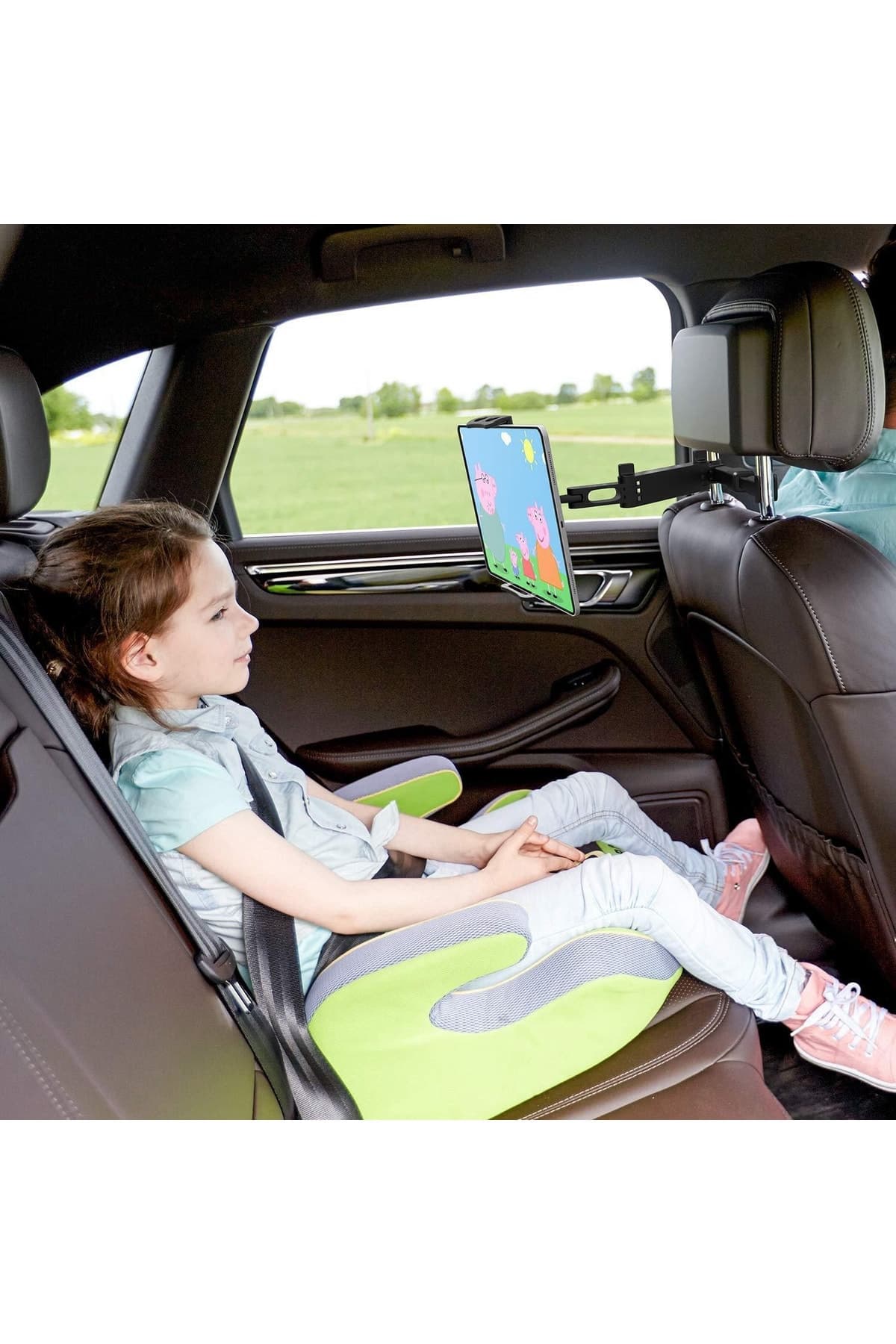 Araç Tablet Tutucu Koltuk Arkası Mesafe Ayarlı Uzayan Telefon Tablet Tutucu