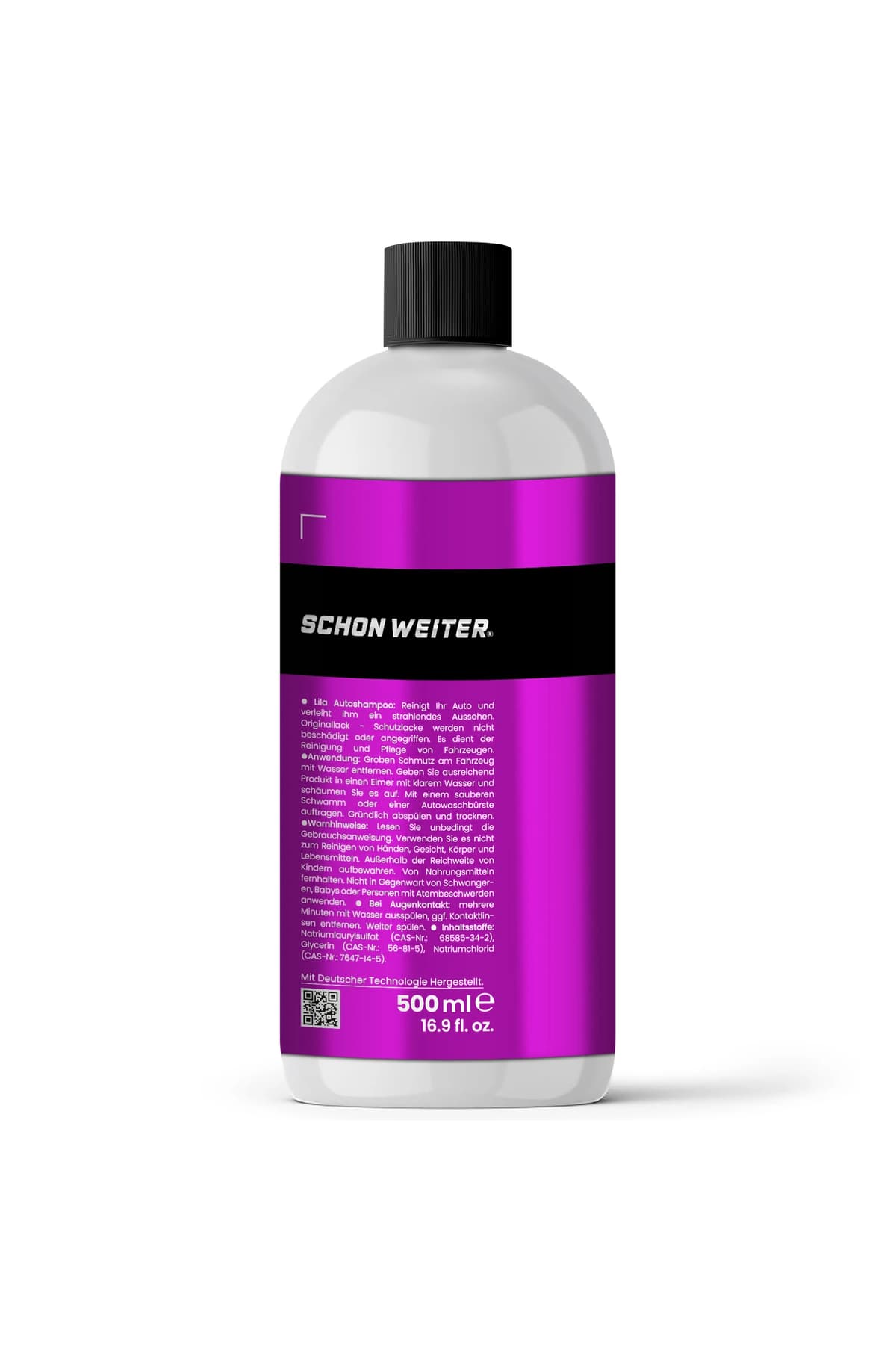 pH Nötr Cilalı Oto Şampuanı 500 ml (Pcs) ∣ Schön Weiter