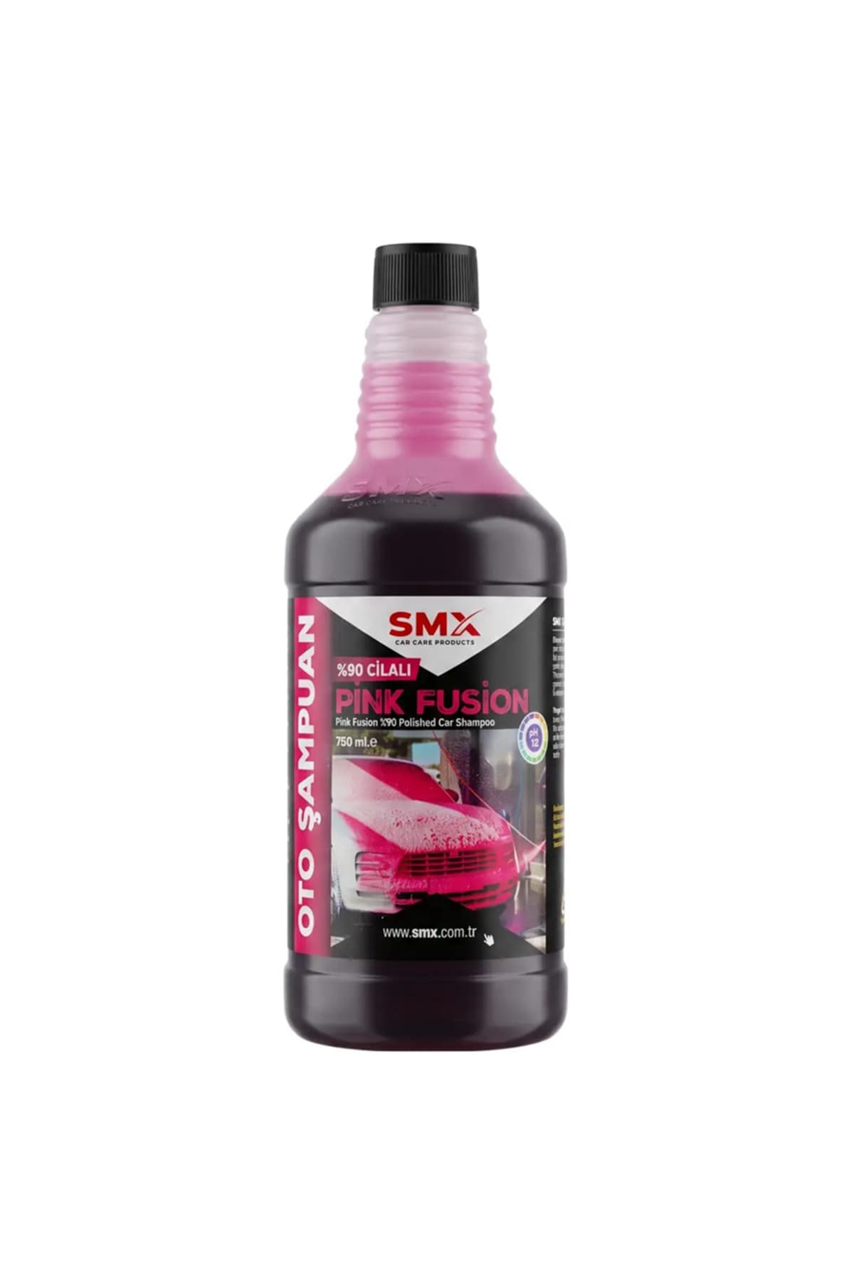 %90 cilalı Pink Fusion Oto Şampuanı 750 ml