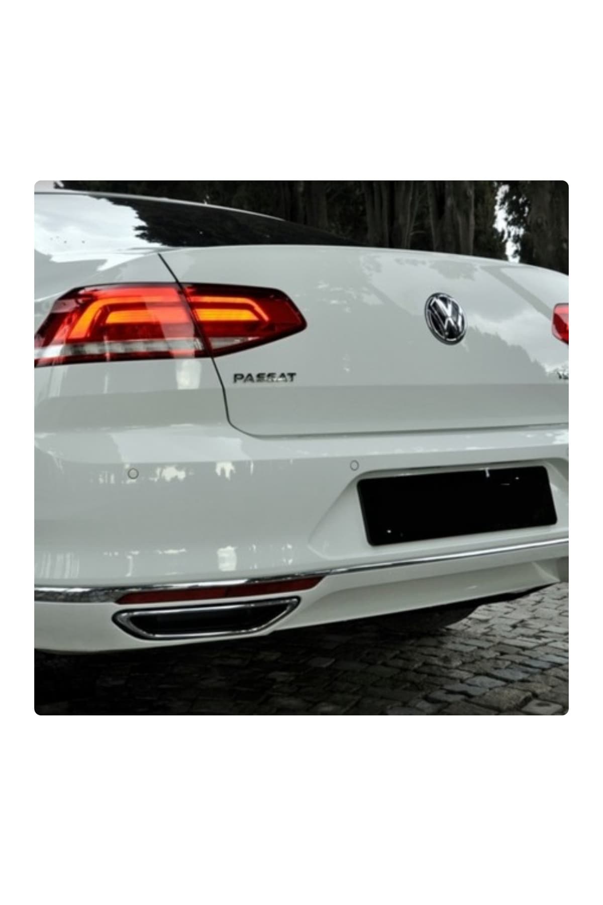 Passat B8 R-Line Arka Tampon Difüzör
