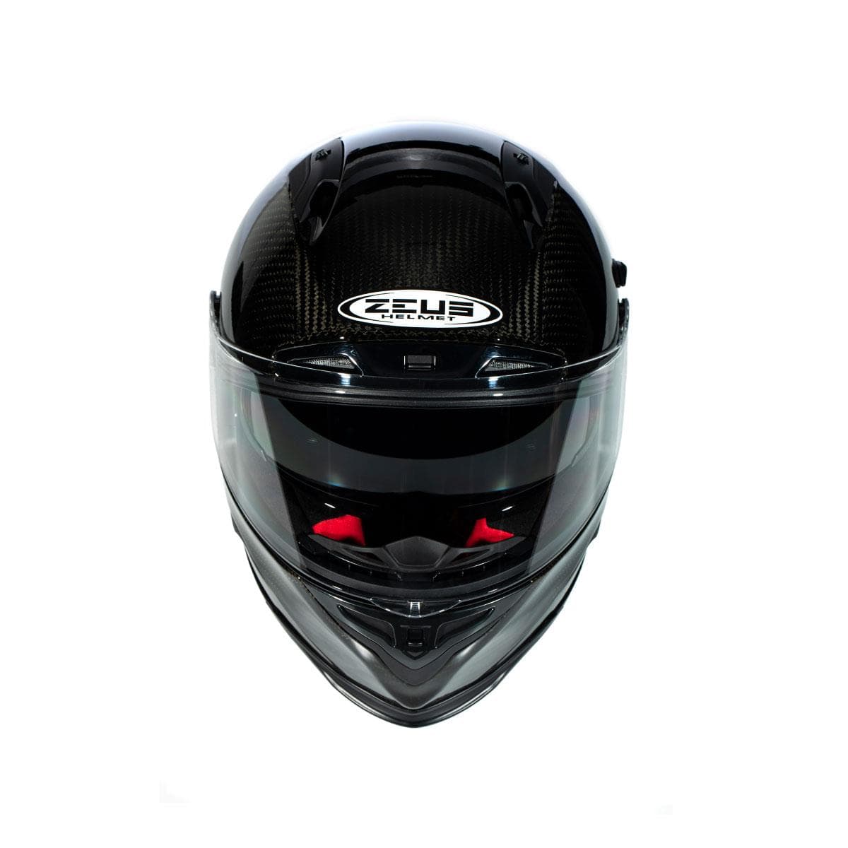 Zeus Zeus ZS-1800B Gloss Carbon Kapalı Kask