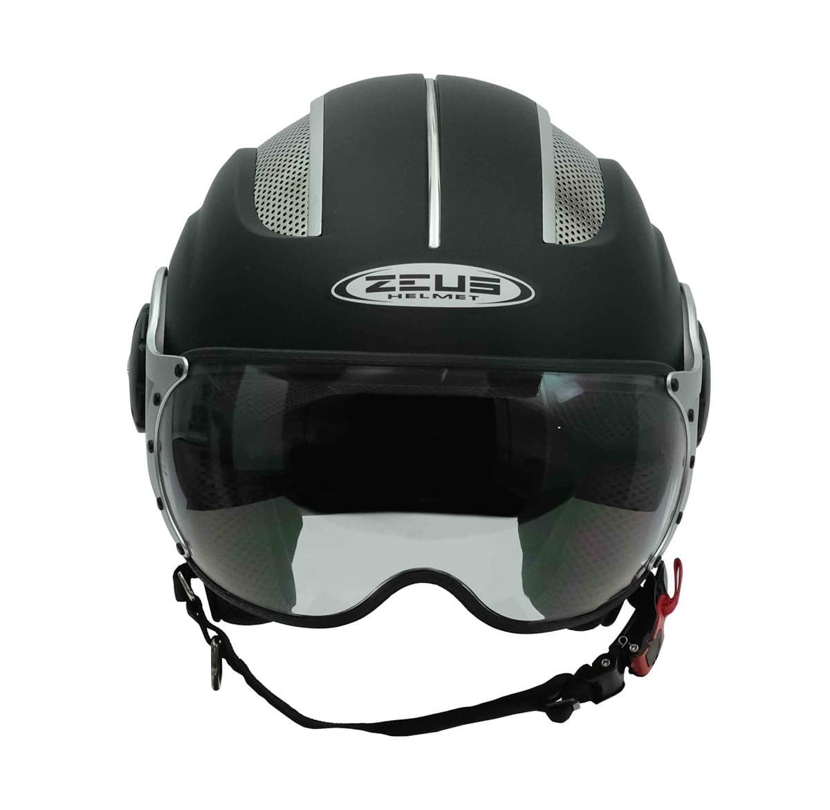 Zeus Zeus ZS-218A Matt Black Açık Kask