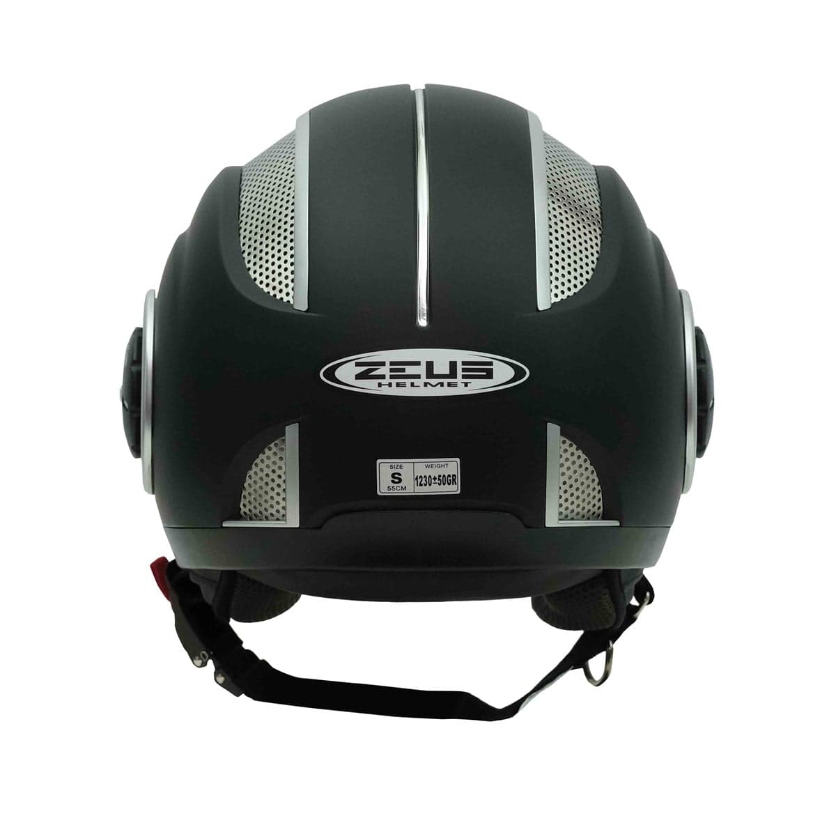 Zeus Zeus ZS-218A Matt Black Açık Kask