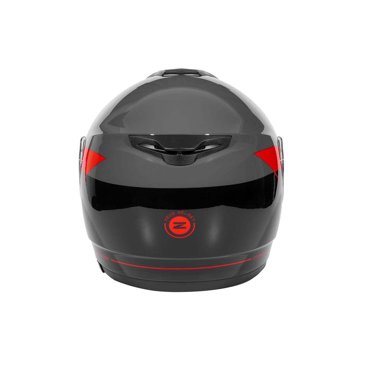 Zeus Zeus ZS-3050 BE7 Grey Red Çene Açılır Kask