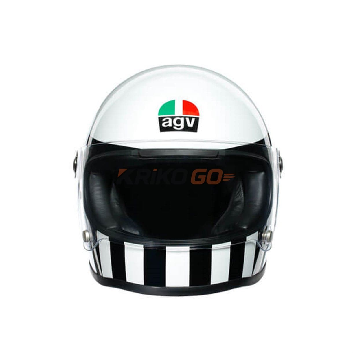 Agv Agv X3000 Multi Invictus White Black Kapalı Kask