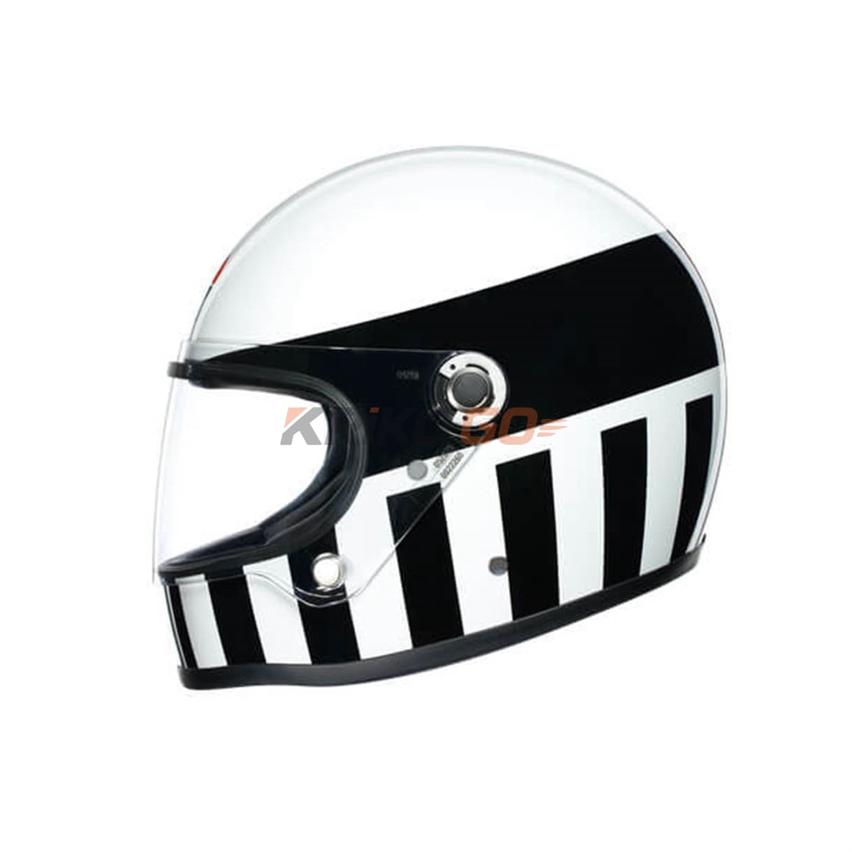 Agv Agv X3000 Multi Invictus White Black Kapalı Kask