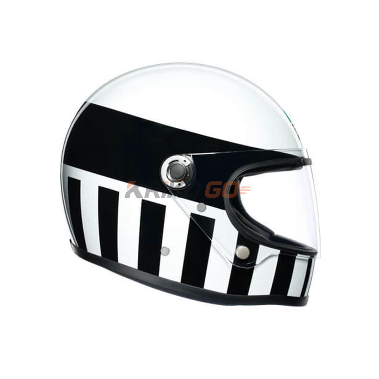 Agv Agv X3000 Multi Invictus White Black Kapalı Kask