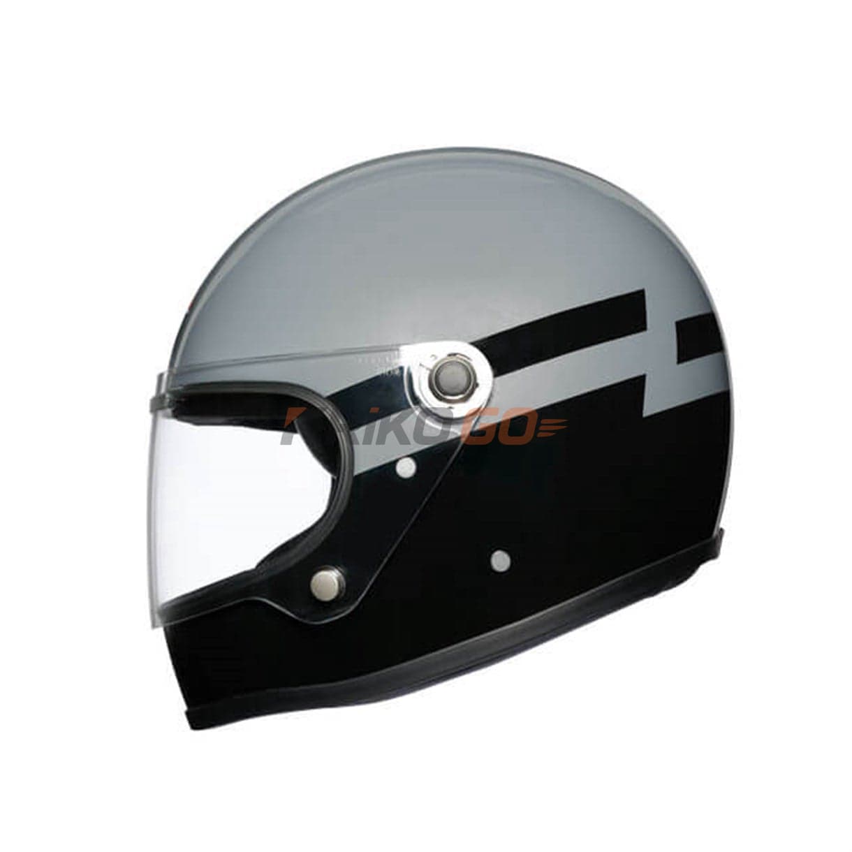 Agv Agv X3000 Multi Superba Grey Black Kapalı Kask