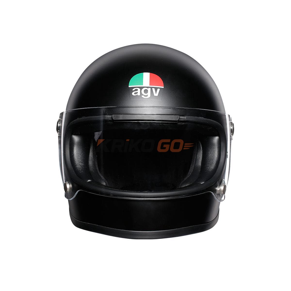 Agv Agv X3000 Solid Matt Black Kapalı Kask