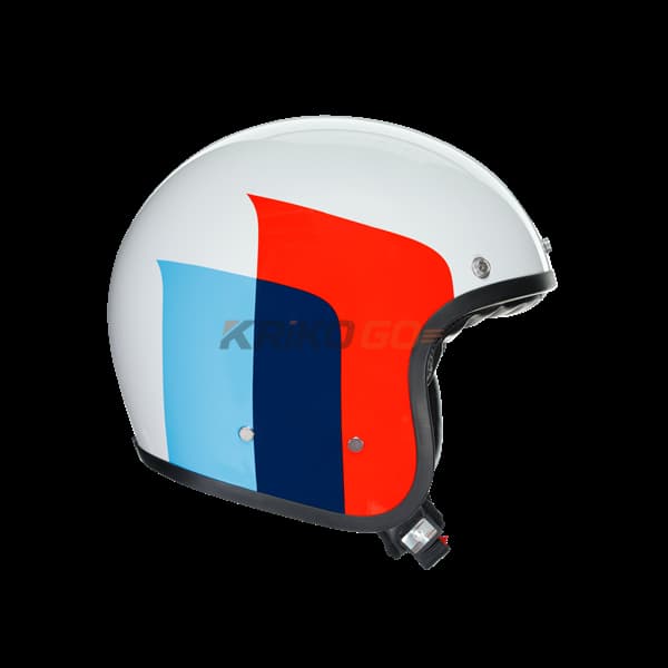 Agv Agv X70 Multi Vela White Red Blue Açık Kask