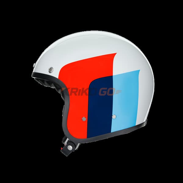 Agv Agv X70 Multi Vela White Red Blue Açık Kask