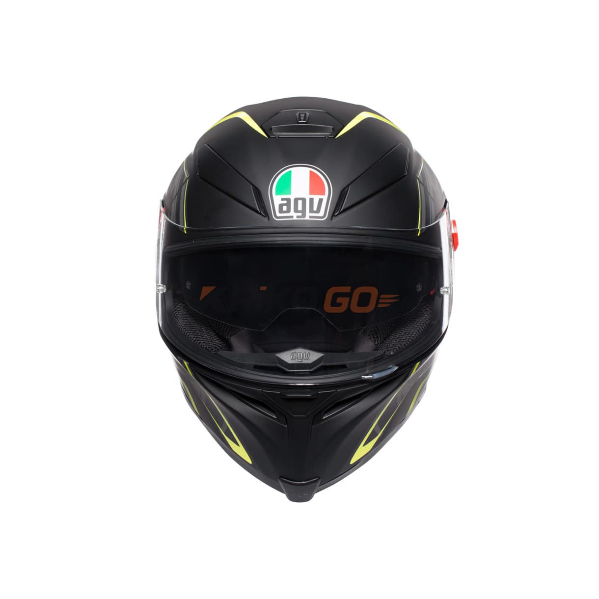 Agv Agv K5 S Multi PLK Tornado Siyah Sarı Kapalı Kask