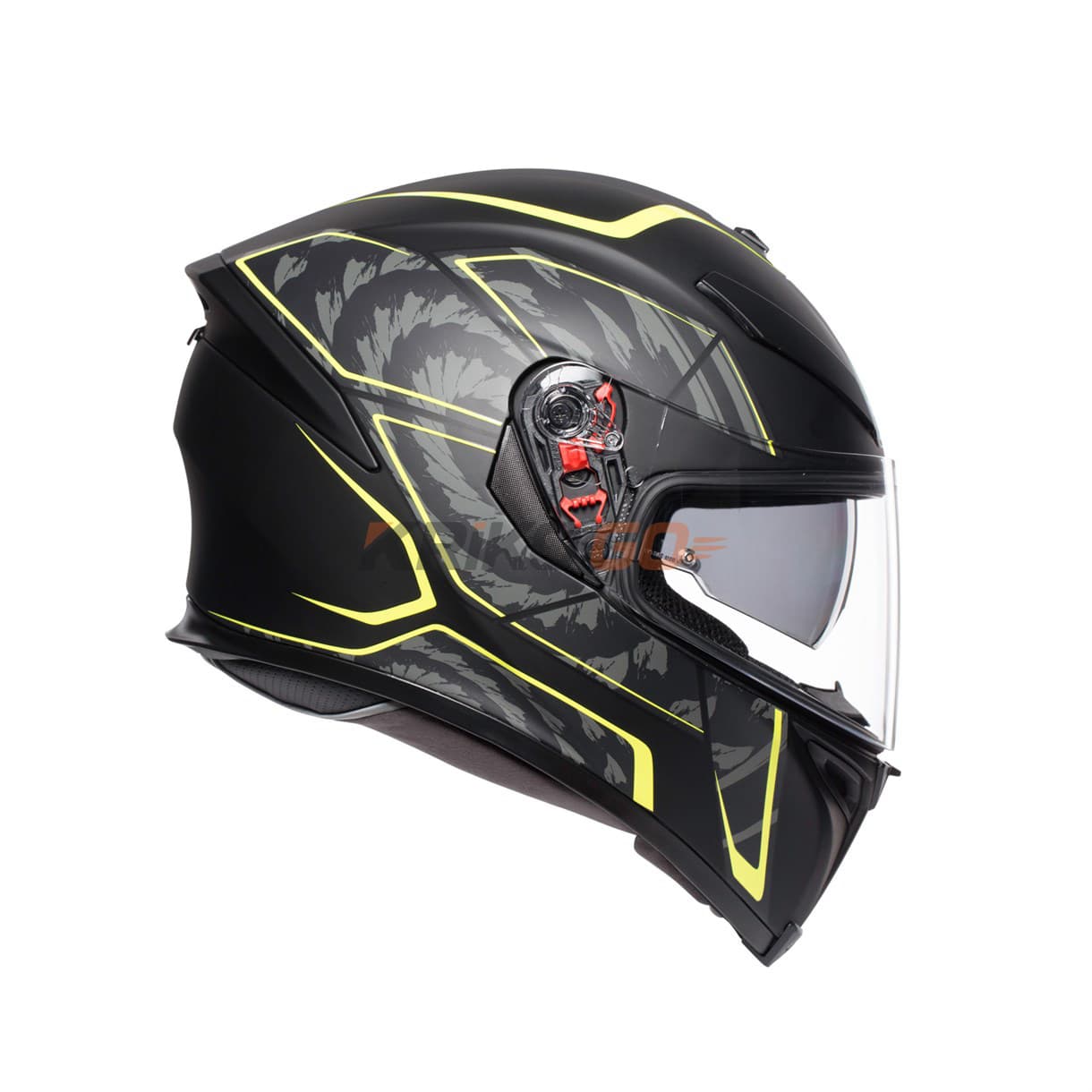 Agv Agv K5 S Multi PLK Tornado Siyah Sarı Kapalı Kask