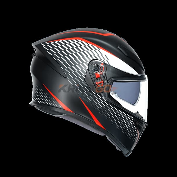 Agv Agv K5 S Multi Thunder PLK Matt Black White Kapalı Kask