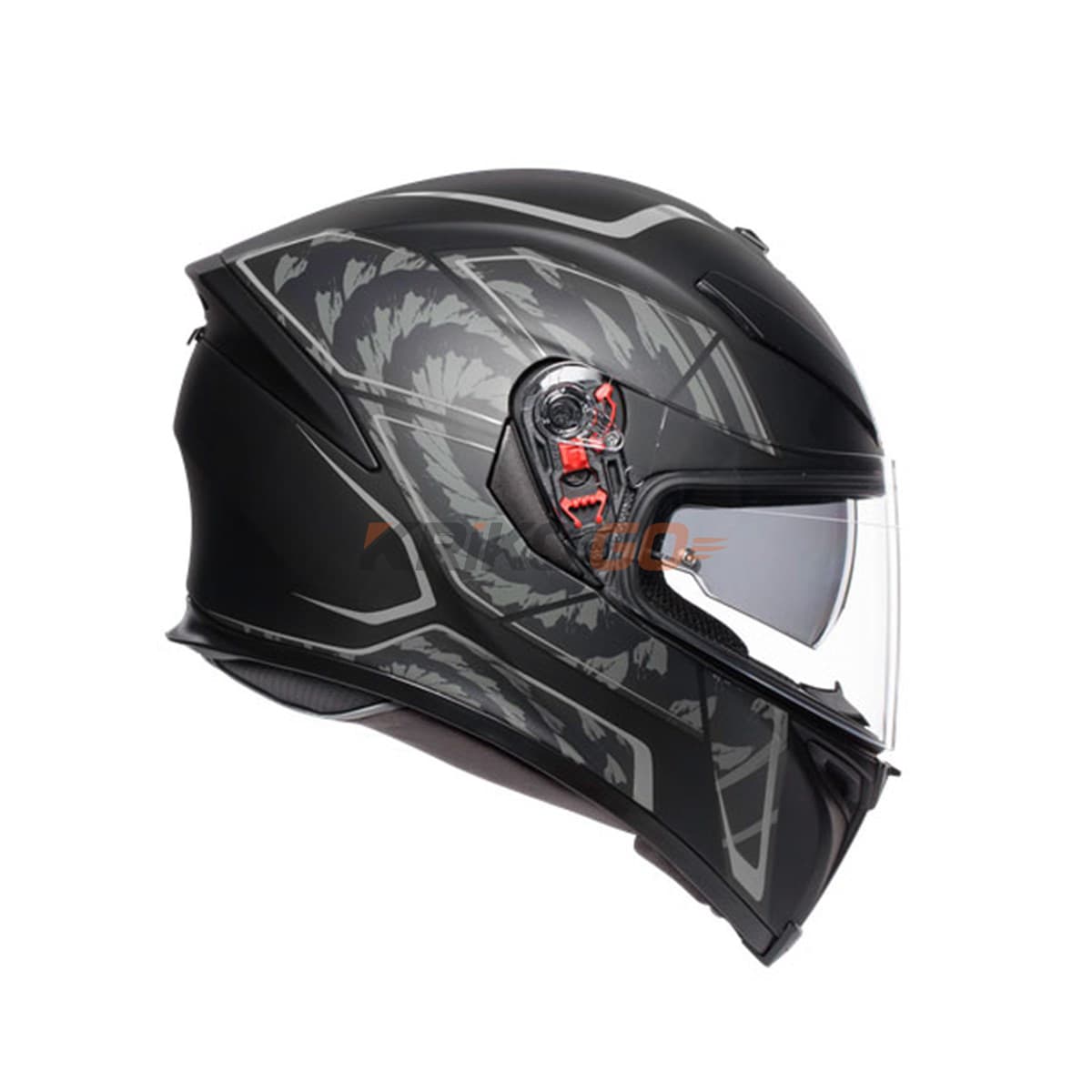 Agv Agv K5 S Multi Plk Tornado Matt Black Silver Kapalı Kask
