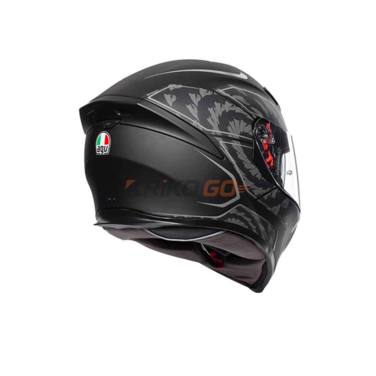 Agv Agv K5 S Multi Plk Tornado Matt Black Silver Kapalı Kask