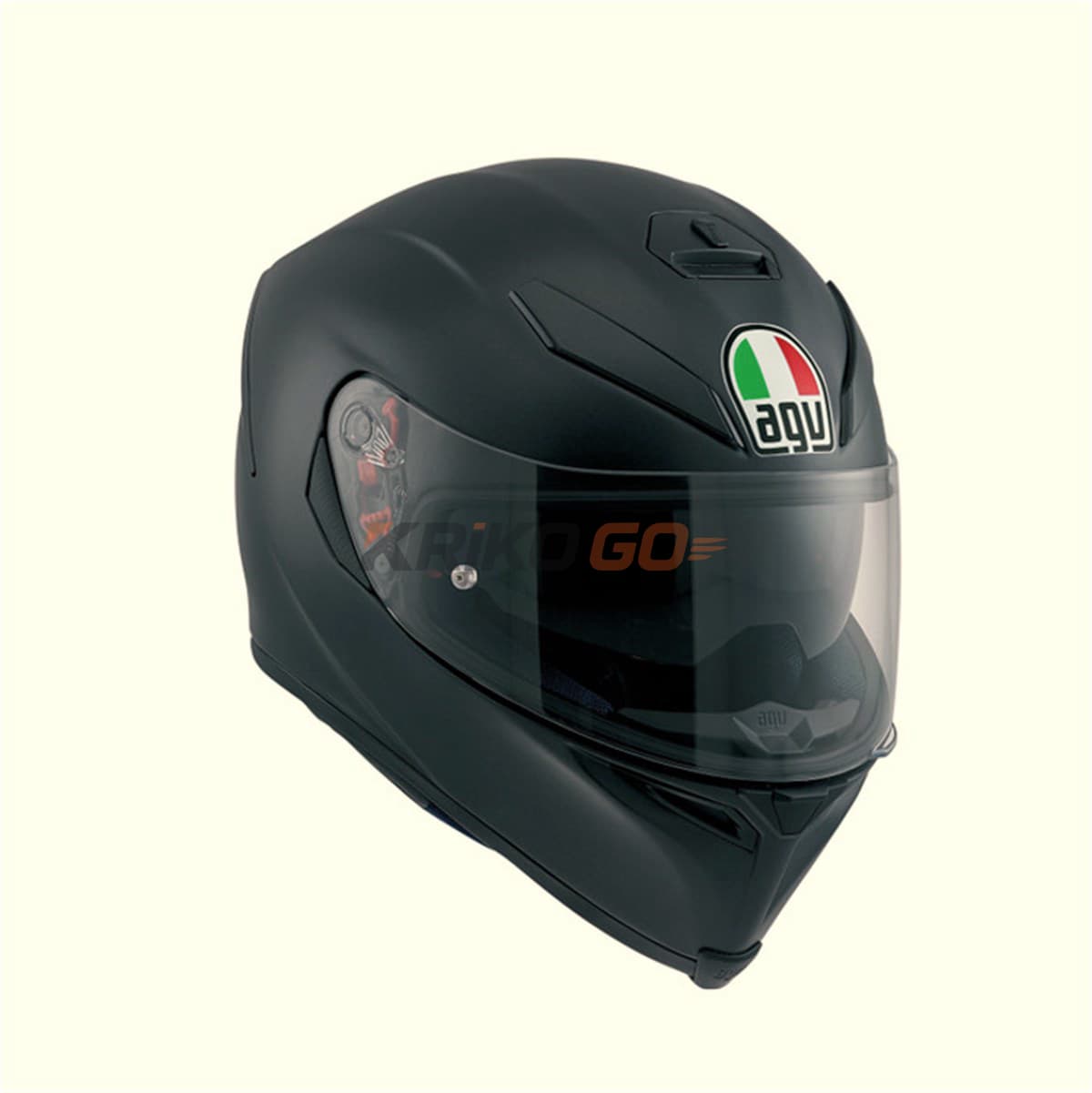 Agv Agv Kask/K5 S Solıd Plk Matt Black Kapalı Kask