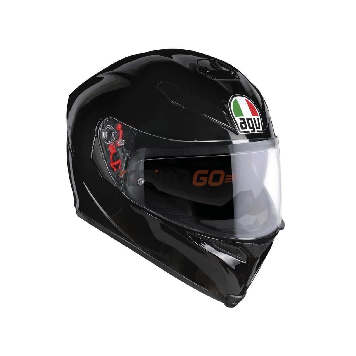 Agv Agv K5 S Solid PLK Siyah Kapalı Kask
