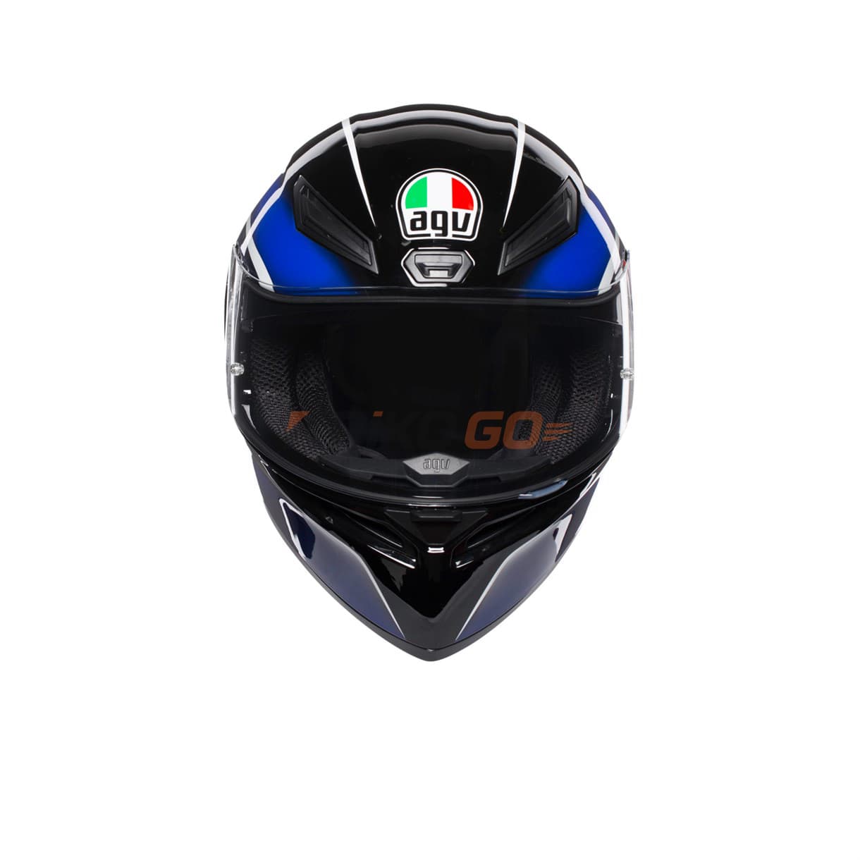 Agv Agv K1 Multi Qualify Black Blue Kapalı Kask