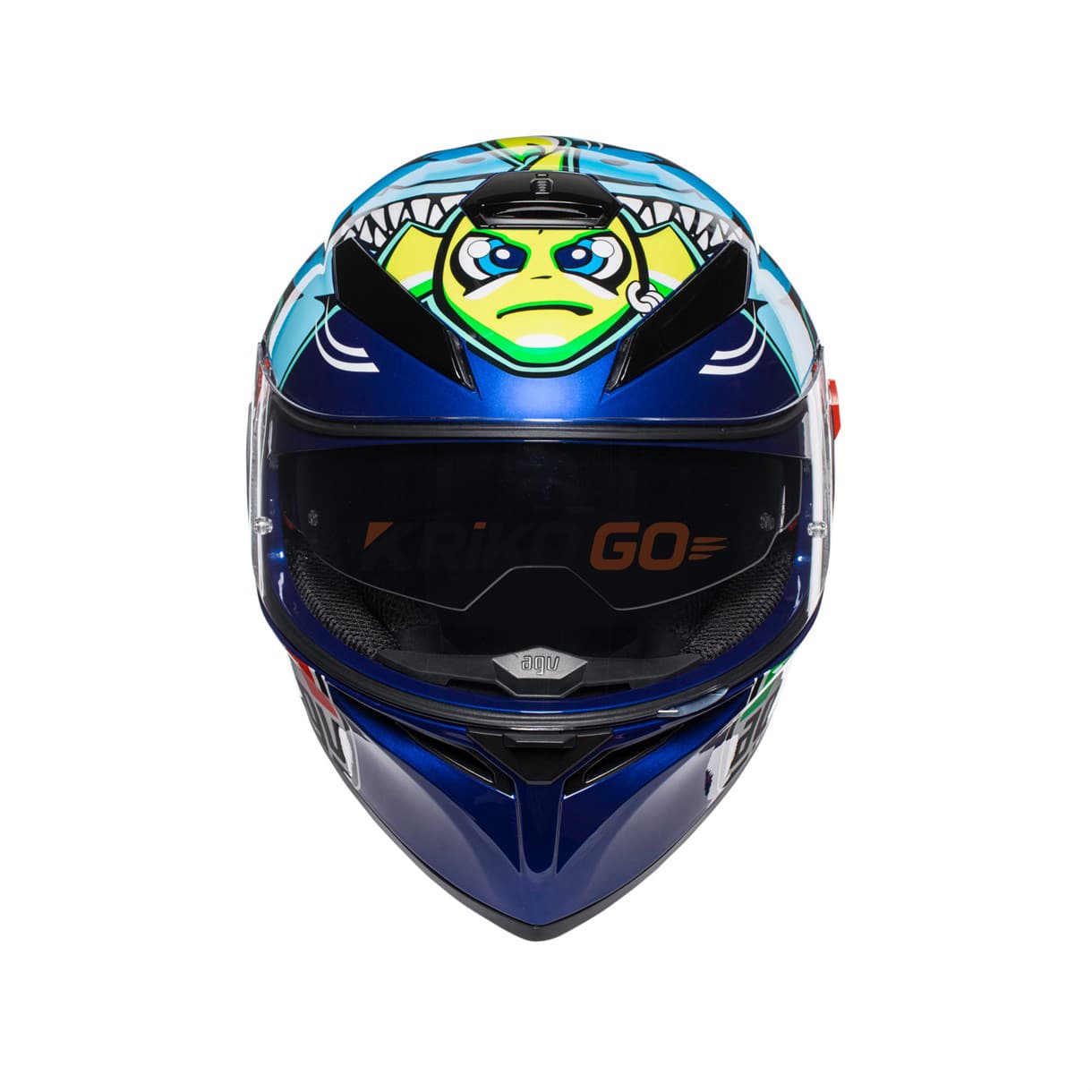 Agv Agv K3 SV Top PLK Rossi Misano 2015 Kapalı Kask