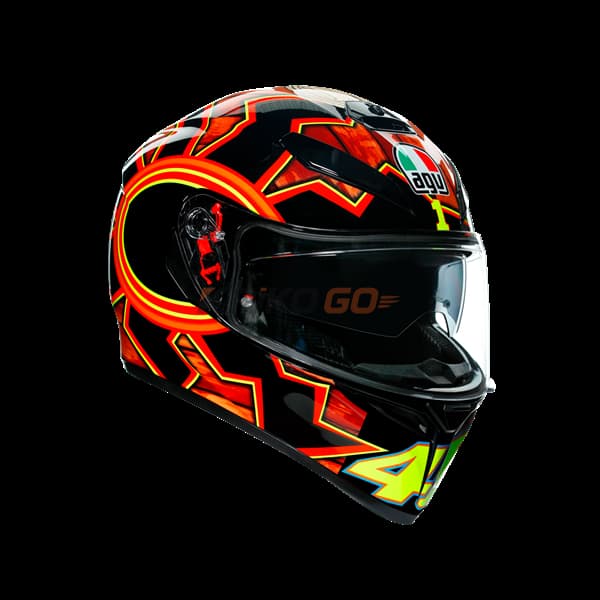 AGV K3 SV E2205 Rossi Mugello 2004  Kapalı Kask