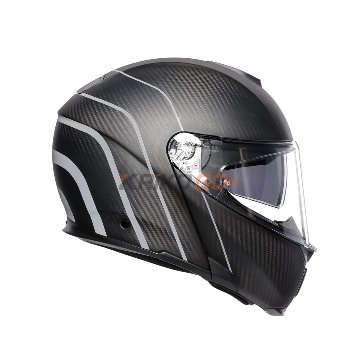 Agv Agv Sportmodular Multi PLK Refractive Silver Çene Açılır Kask