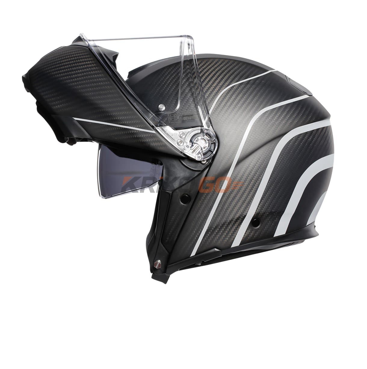Agv Agv Sportmodular Multi PLK Refractive Silver Çene Açılır Kask