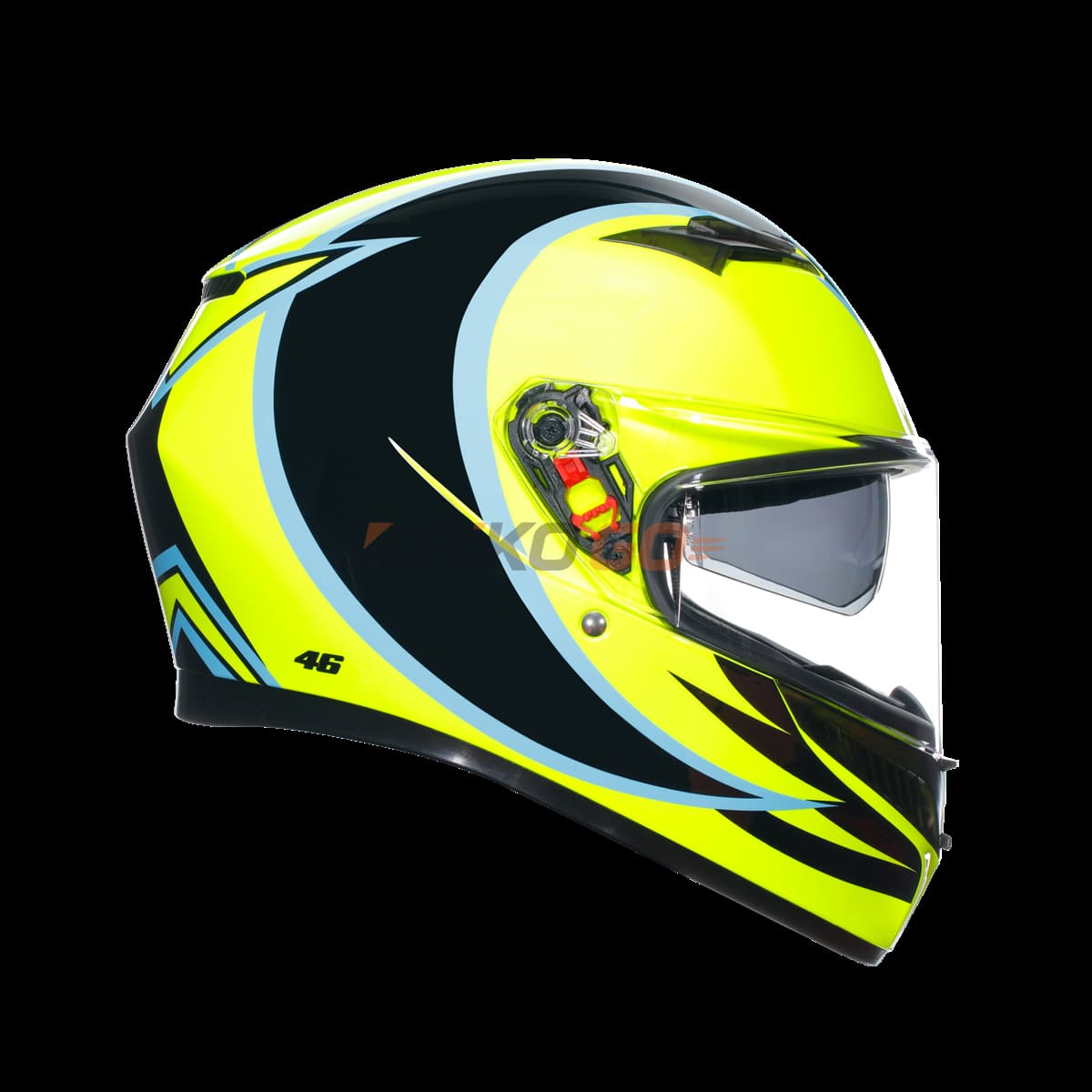 Agv Agv K3  Rossi WT Phillip İsland 2005 Kapalı Kask