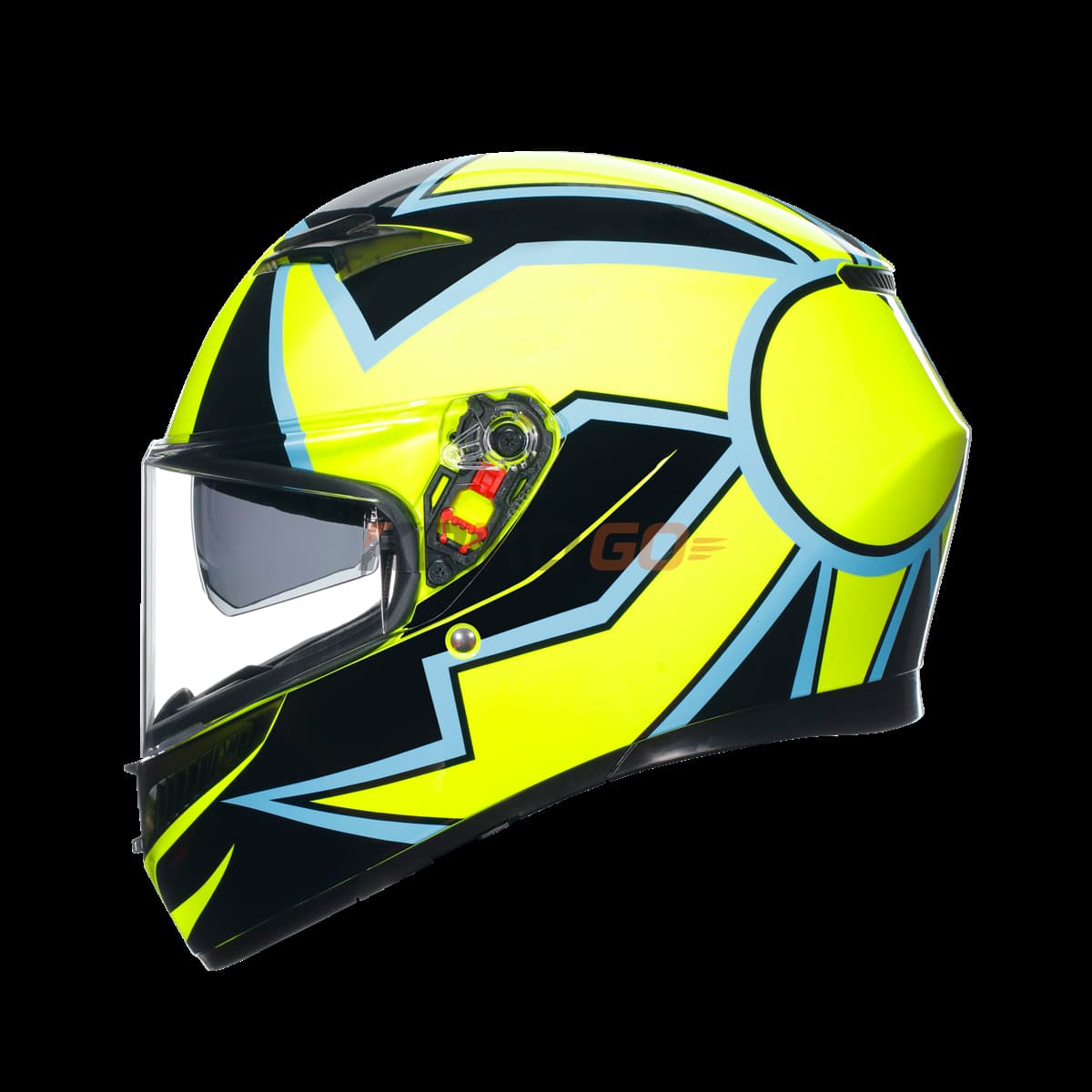 Agv Agv K3  Rossi WT Phillip İsland 2005 Kapalı Kask