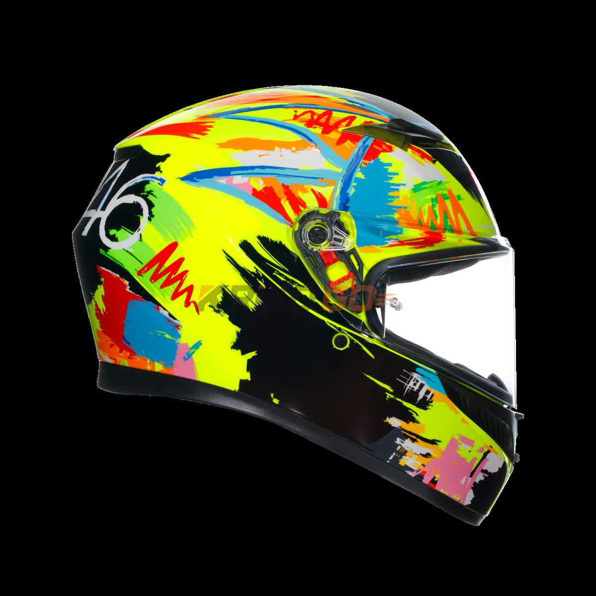 Agv Agv K3 Rossi Winter Test 2019 Kapalı Kask