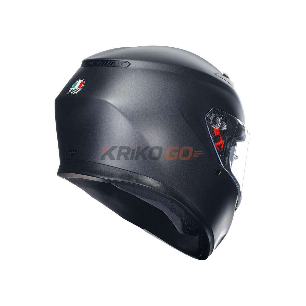 Agv Agv K3 Mono Matt Black Kapalı Kask