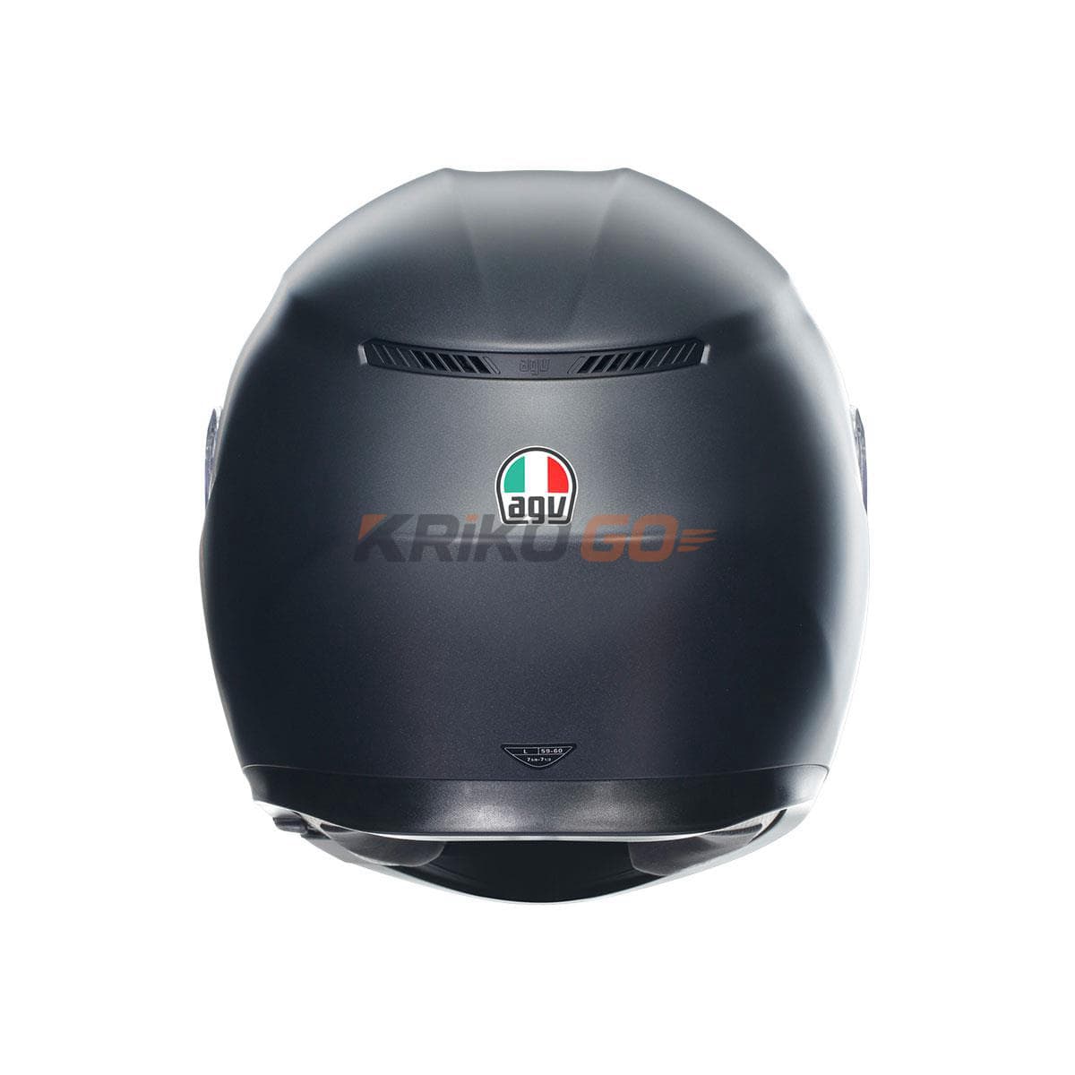 Agv Agv K3 Mono Matt Black Kapalı Kask