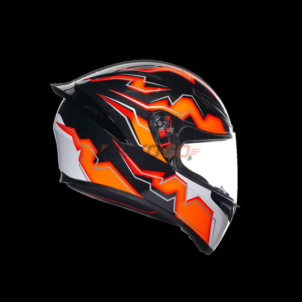 Agv Agv K1 S Kripton Black Orange Kapalı Kask