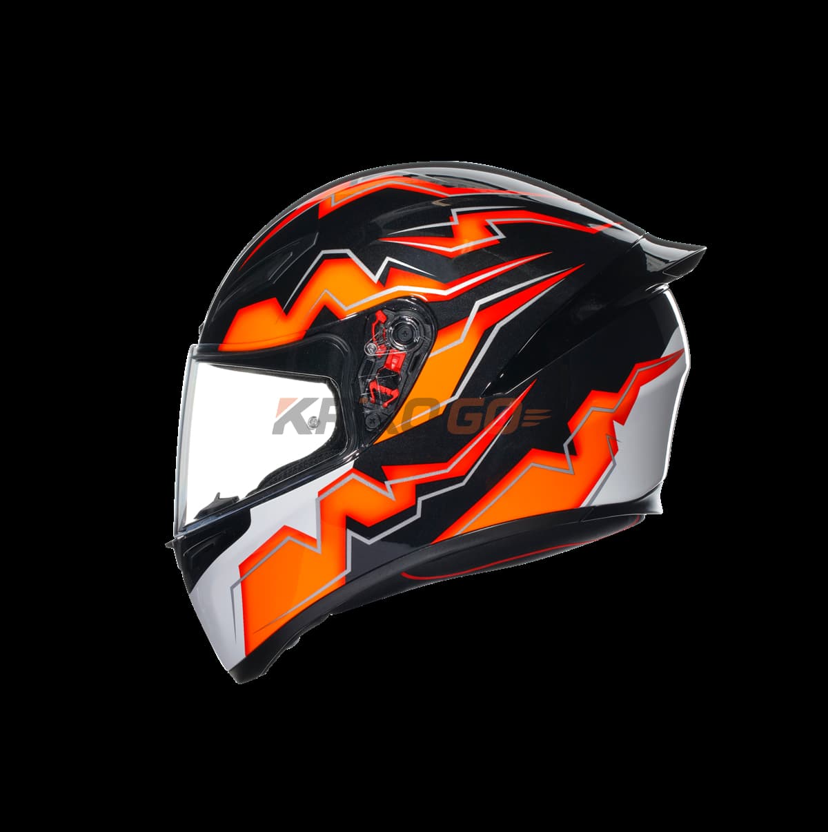Agv Agv K1 S Kripton Black Orange Kapalı Kask