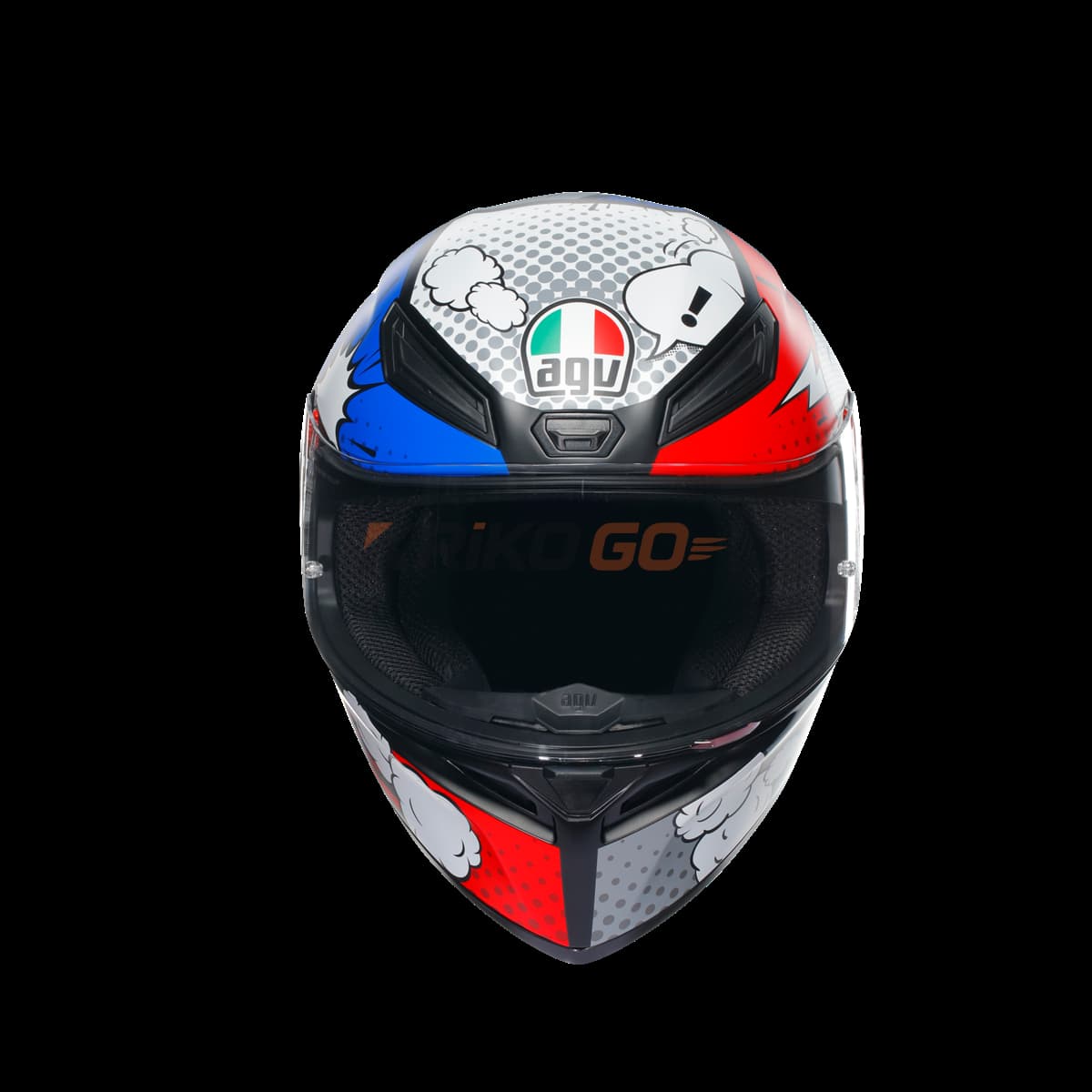 Agv Agv K1 S Bang Matt Blue Kapalı Kask