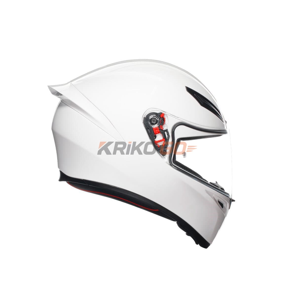 Agv Agv K1 S Mono White Kapalı Kask
