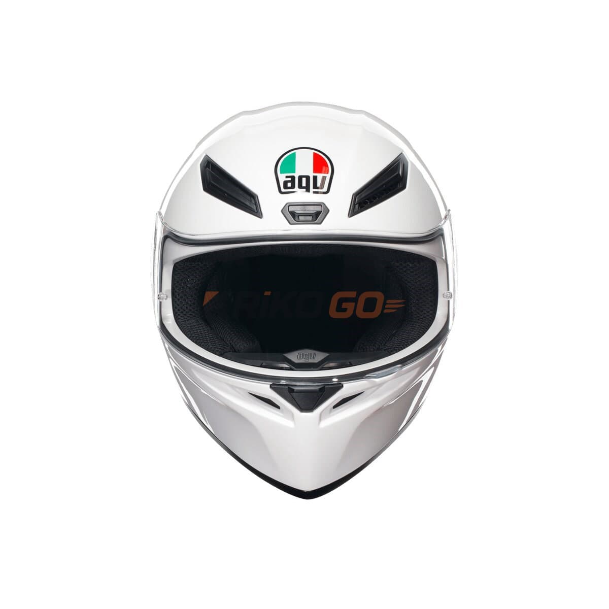 Agv Agv K1 S Mono White Kapalı Kask