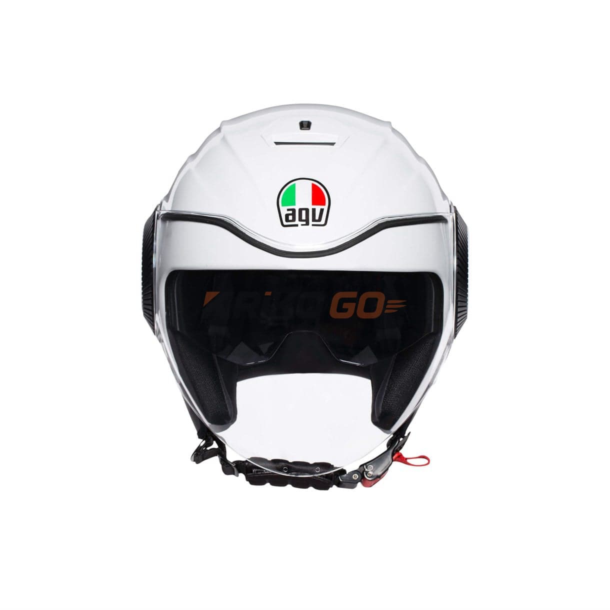 Agv Agv Orbyt Solid Pearl White Açık Kask