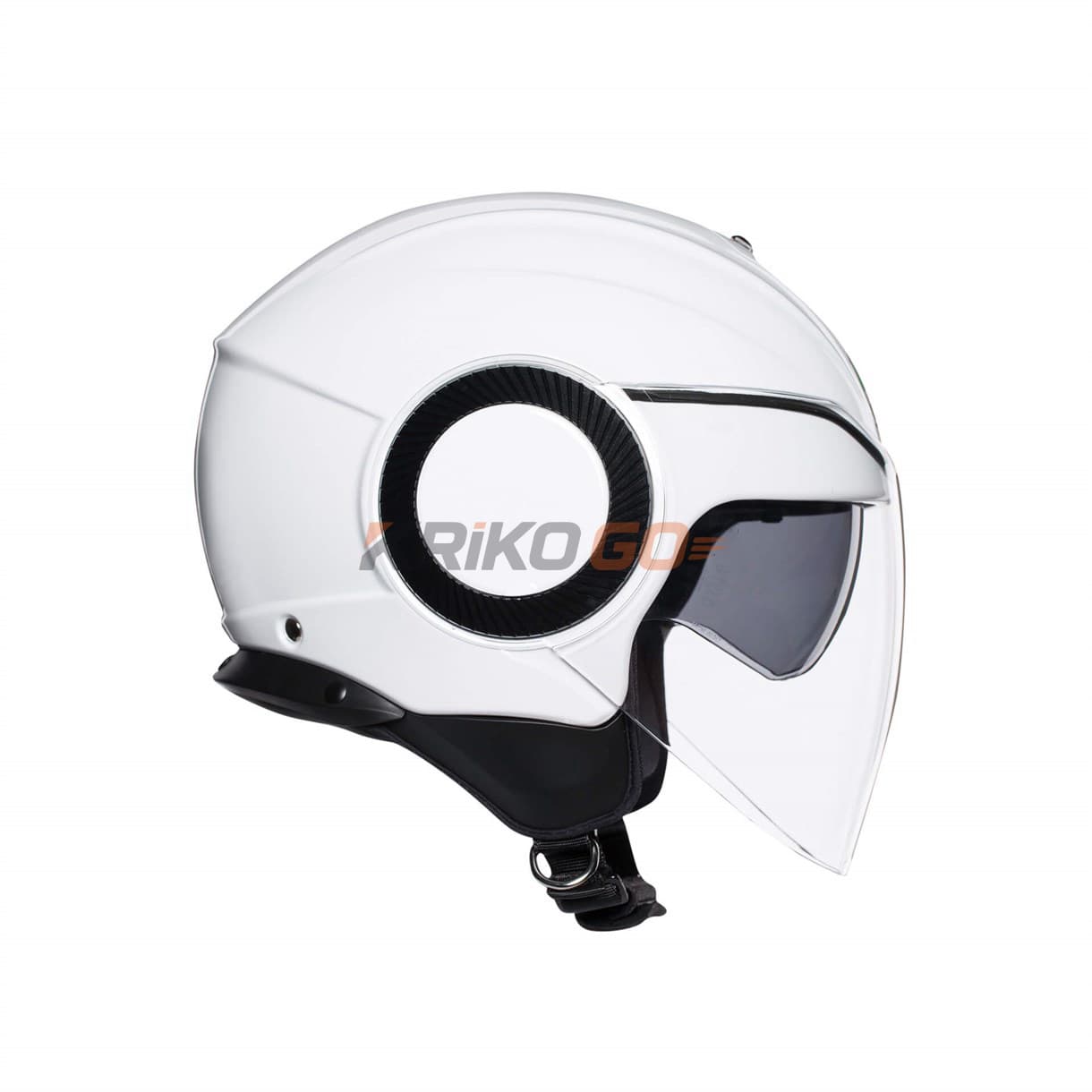 Agv Agv Orbyt Solid Pearl White Açık Kask