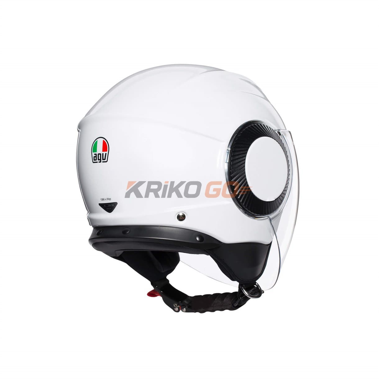 Agv Agv Orbyt Solid Pearl White Açık Kask