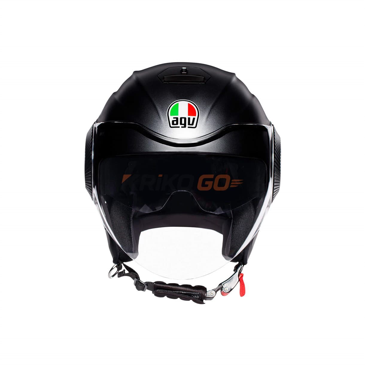 Agv Agv Orbyt Solid Matt Black Açık Kask
