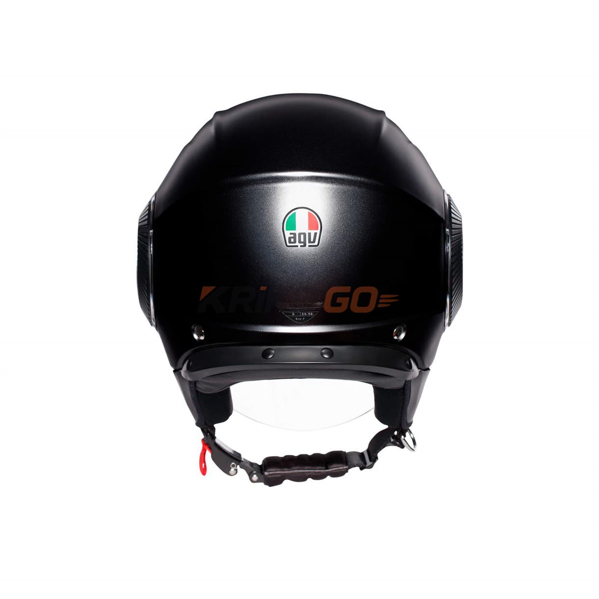 Agv Agv Orbyt Solid Matt Black Açık Kask